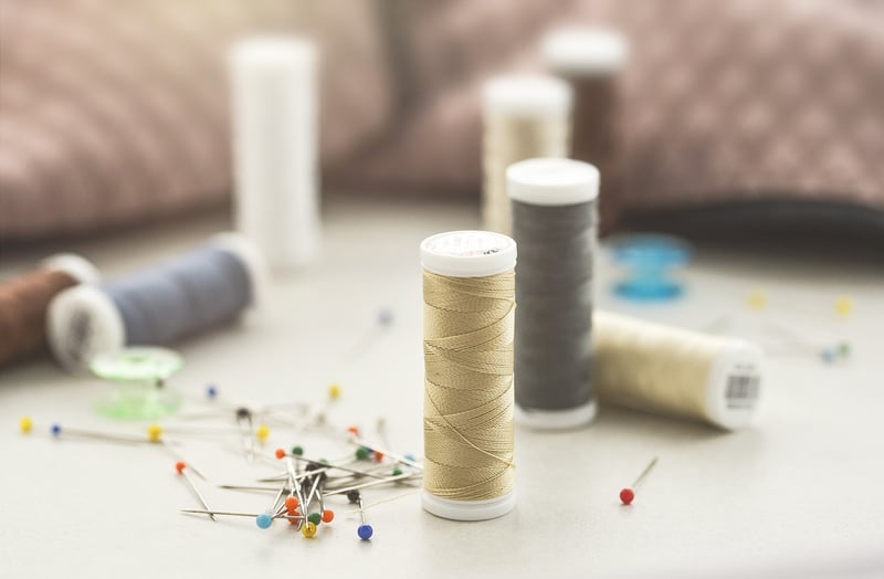 Fabric Scraps Gift Wrapping
